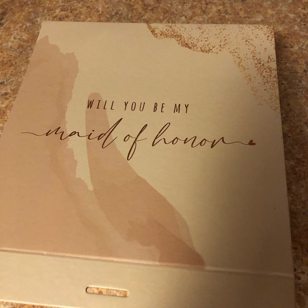 Bridesmaid Proposal Box Set of 5-4 Will You Be My Bridesmaid/ maid of honor - Picture 2 of 5